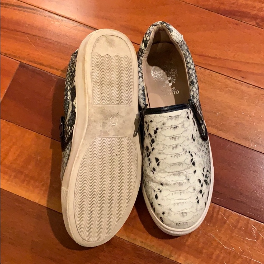 Vince Camuto Python Slip-ons, Size 7 - Picture 3 of 4